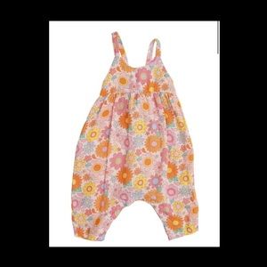 angel Dear Retro Flower Romper 18-24 months